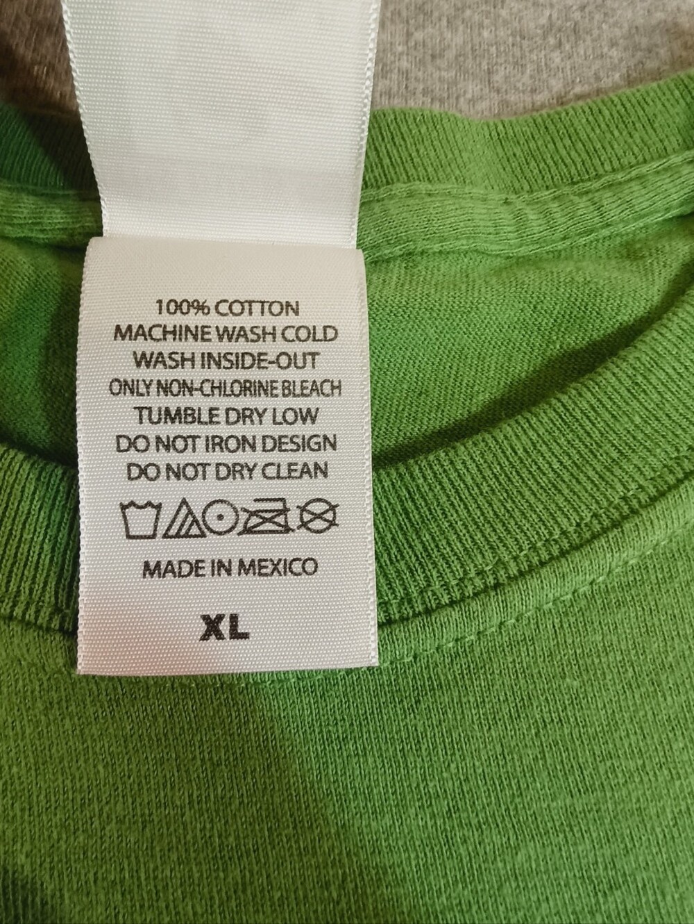 The Duck Co Connecticut Embroidered Lime Green Crewneck T-Shirt - Picture 4 of 7